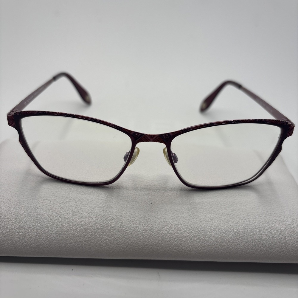 FYSH 3550 616 RED AUTHENTIC EYEGLASSES 52-16-135MM FRAME #C159